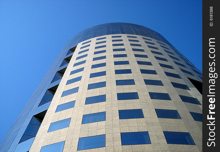 Modern office building located in Bucharest. Modern office building located in Bucharest