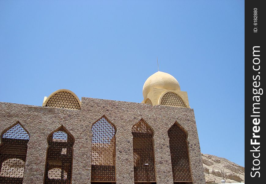 Detail of Arabic architecture in Egypt