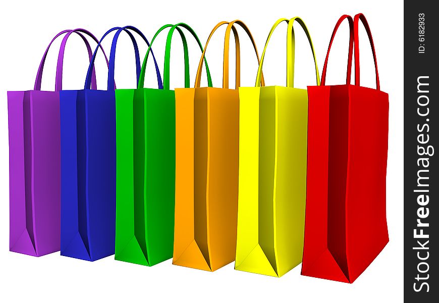 Colors of Shopping - Colors shopping bags