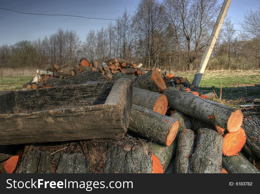 Firewood & The Broken Trough