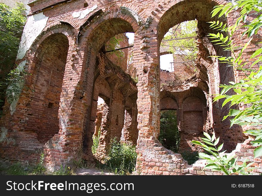 Manor S Ruins  In Village Gostilitsy (2)