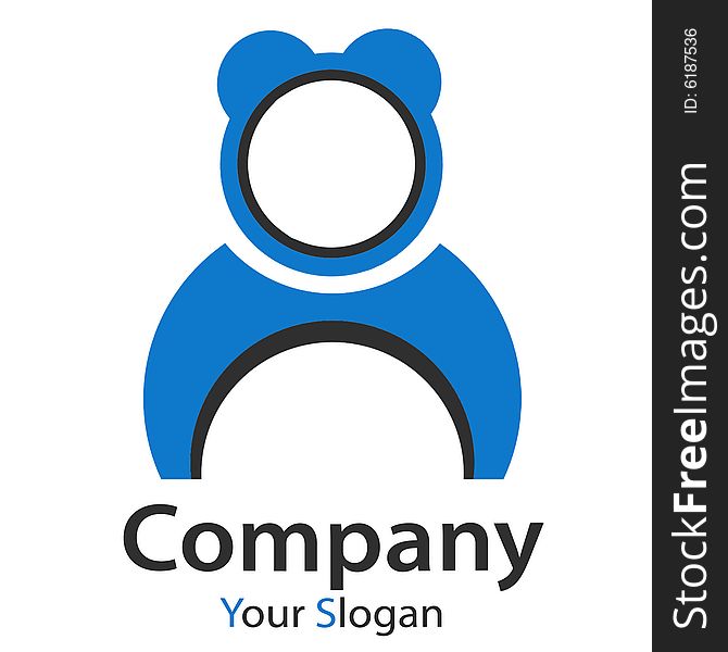 A logo for a small company