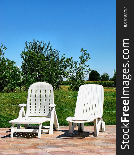 Two Deck Chairs