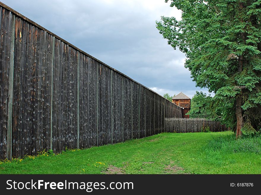 Wall Outside Of Soldier S Residance