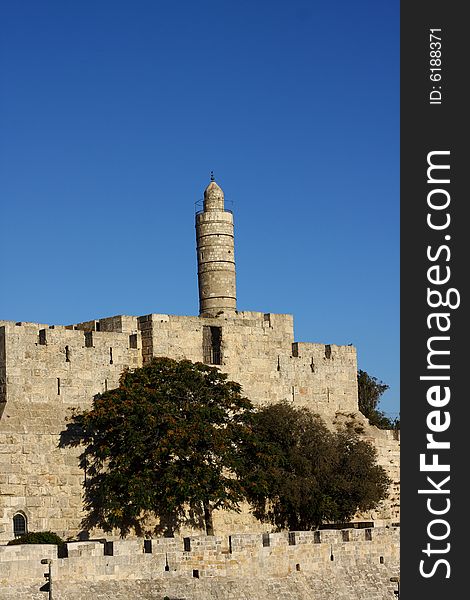 David's Tower - old city of Jerusalem