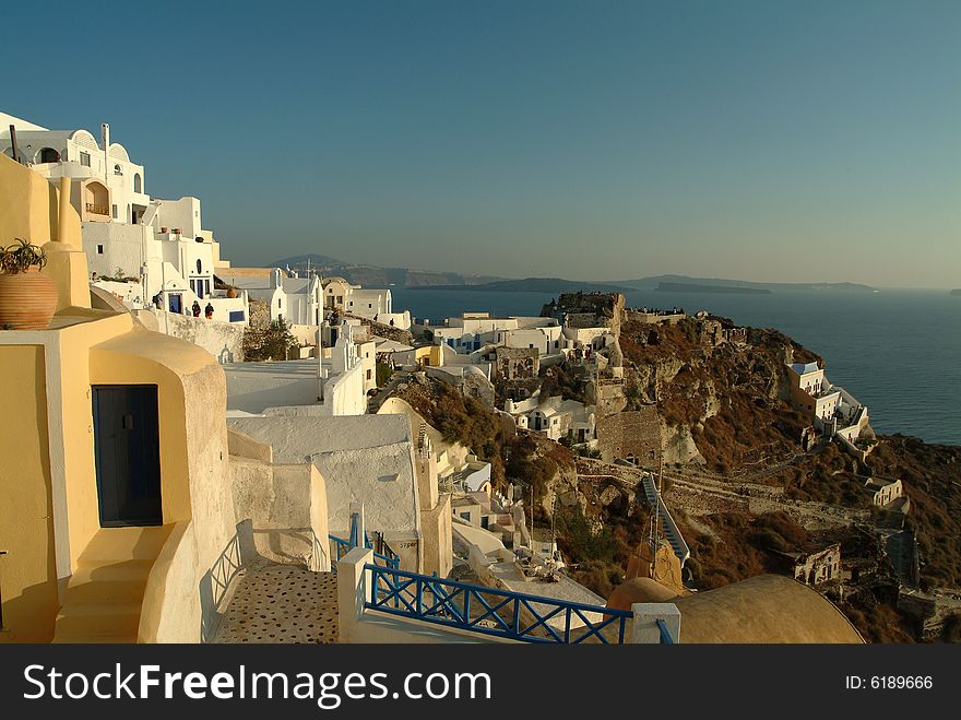 Seascape of Santorini Island, Greece