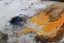Upper Geyser Basin In Yellowstone Royalty Free Stock Image Upper Geyser Basin In Yellowstone Royalty Free Stock Image