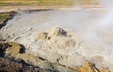 Mud Volcano Area In Yellowstone Stock Images Mud Volcano Area In Yellowstone Stock Images