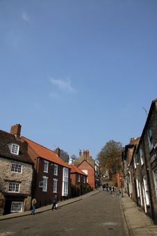 Steep Hill Lincoln Stock Image