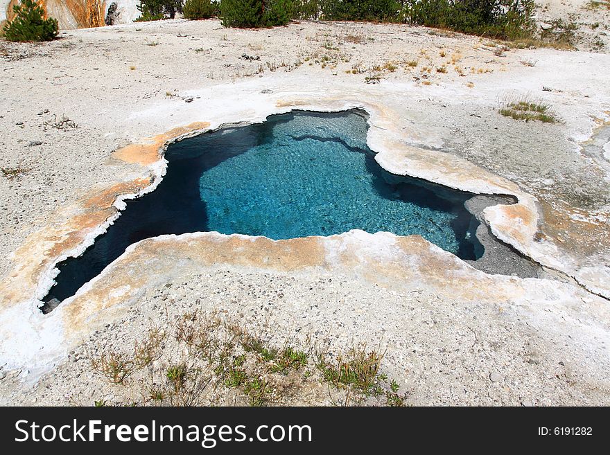 Upper Geyser Basin In Yellowstone