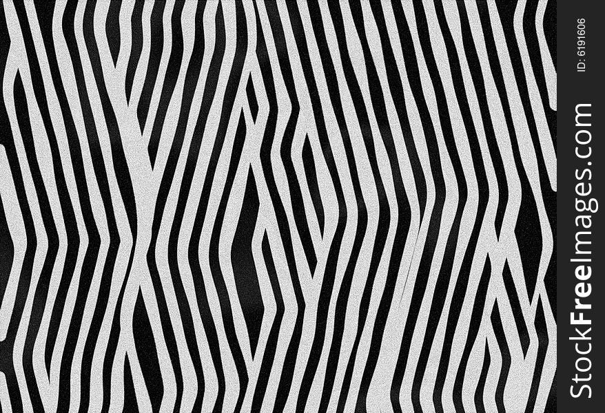 Zebra background as symbol of black and white animal fur