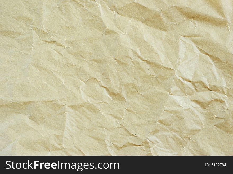 Background of the crushed paper
