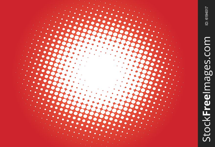 A  version of halftone dots, you can put art in it, or behind it, the color is also can be changed. A  version of halftone dots, you can put art in it, or behind it, the color is also can be changed