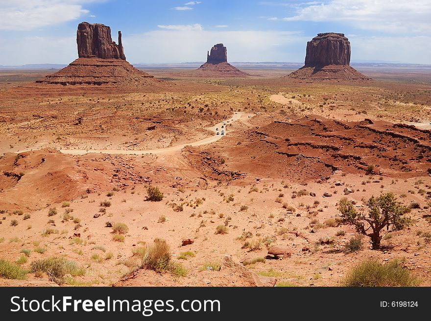 Monument Valley Landscape in Utah