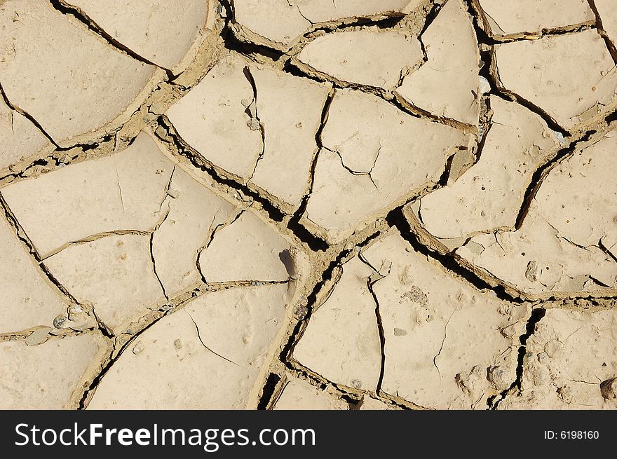 Texture of dry terrain with cracks - Death Valley. Texture of dry terrain with cracks - Death Valley