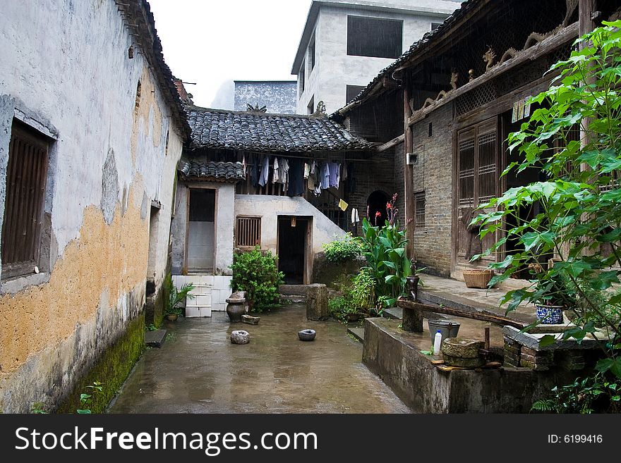Yangshuo Old Traditional Chinese house, Guilin China