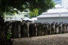 Cemetery At Maldives Royalty Free Stock Images Cemetery At Maldives Royalty Free Stock Images