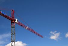 Construction Crane Royalty Free Stock Photography Construction Crane Royalty Free Stock Photography