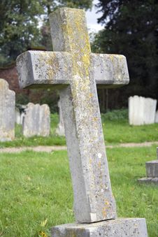 Old English Church Cemetery Stock Photo Old English Church Cemetery Stock Photo