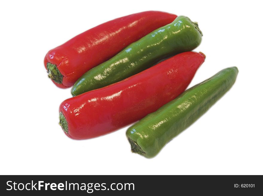 Red and green Chili