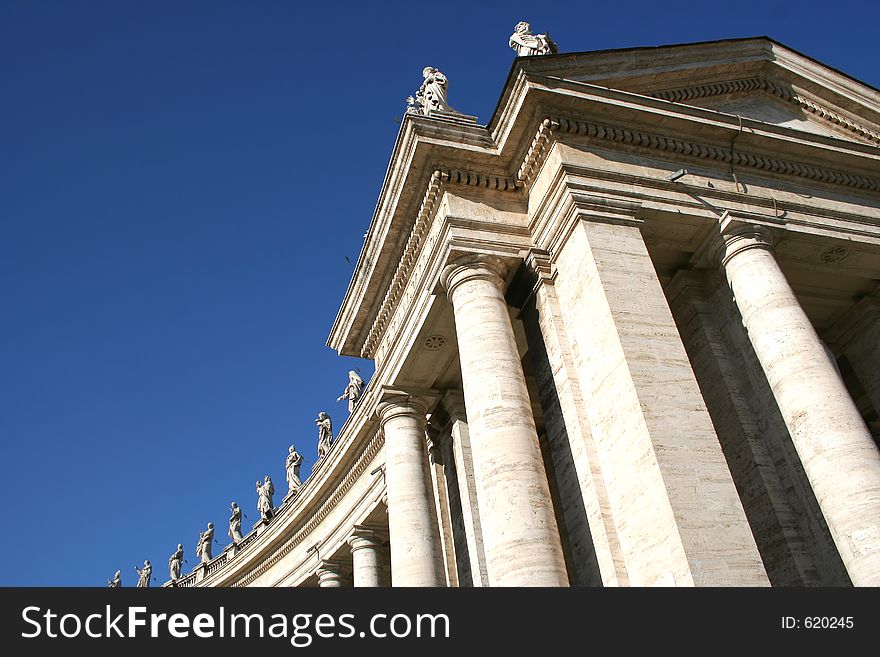 Vatican St. Peter Cathedral Detail