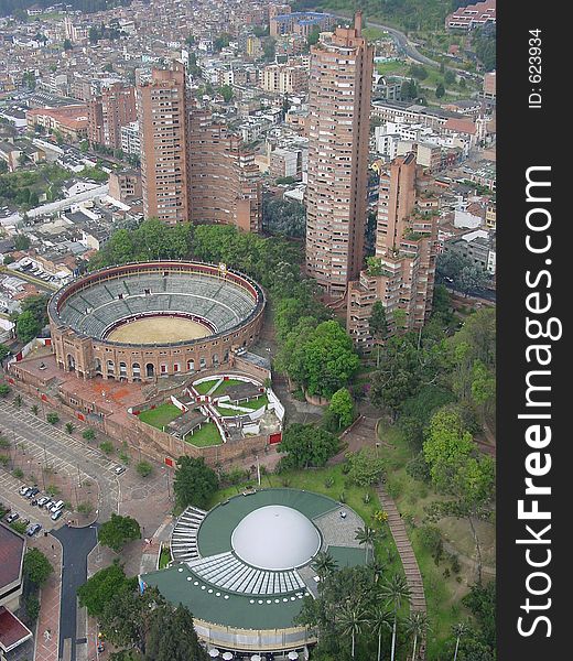 Arena from the sky