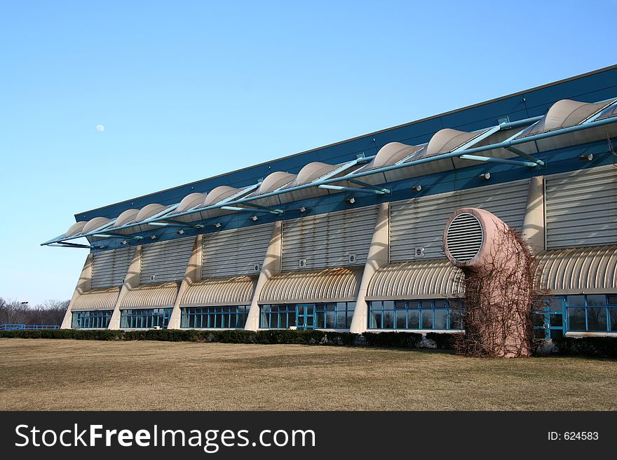 Outdoor Swimming Facility Building. Outdoor Swimming Facility Building