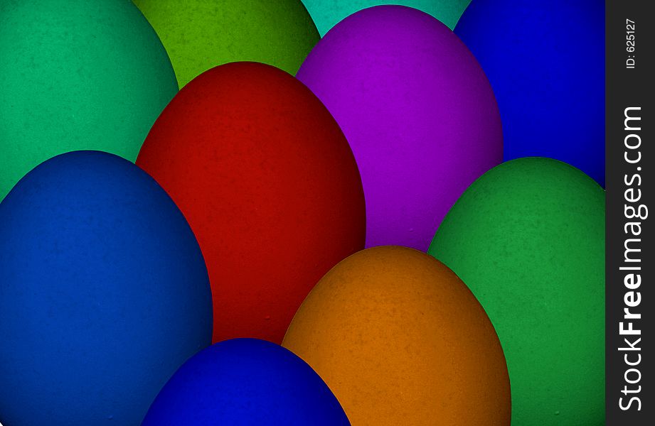 Color egg background. Color egg background