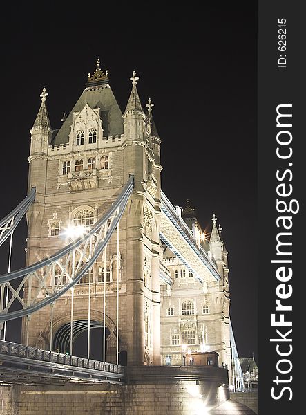 Tower Bridge At Night