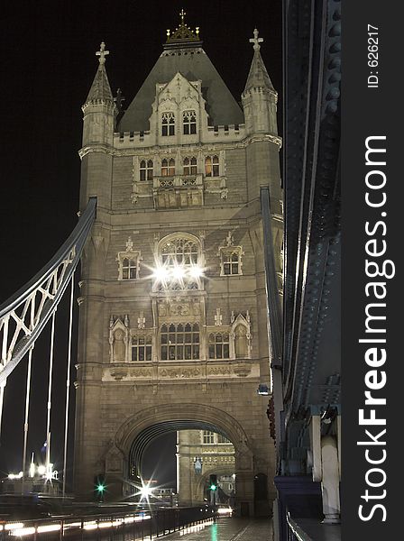 Tower Bridge At Night