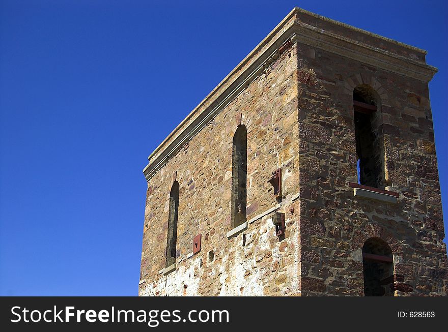 The disused Richman's Engine House at Moonta Mines, South Australia. The disused Richman's Engine House at Moonta Mines, South Australia.