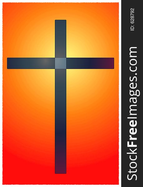This is a religious cross. This is a religious cross.