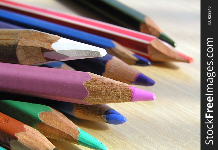 Color pencils. Color pencils