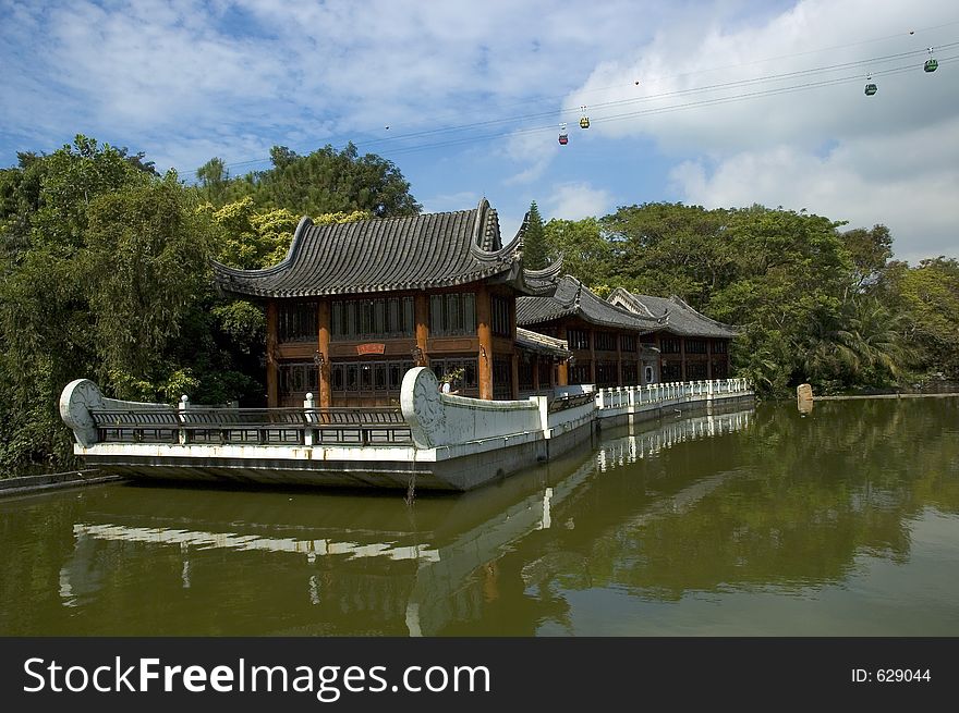 Floating Chinese Boat Restaurant