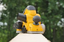 Yellow Planer Royalty Free Stock Photos Yellow Planer Royalty Free Stock Photos