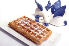 Waffles Royalty Free Stock Images