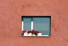 DECORATED WINDOW Stock Photography DECORATED WINDOW Stock Photography