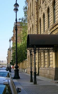 Street St.-Peretburgh Royalty Free Stock Photos Street St.-Peretburgh Royalty Free Stock Photos