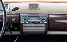 Clase View Of An Ancient Dashboard Royalty Free Stock Image Clase View Of An Ancient Dashboard Royalty Free Stock Image