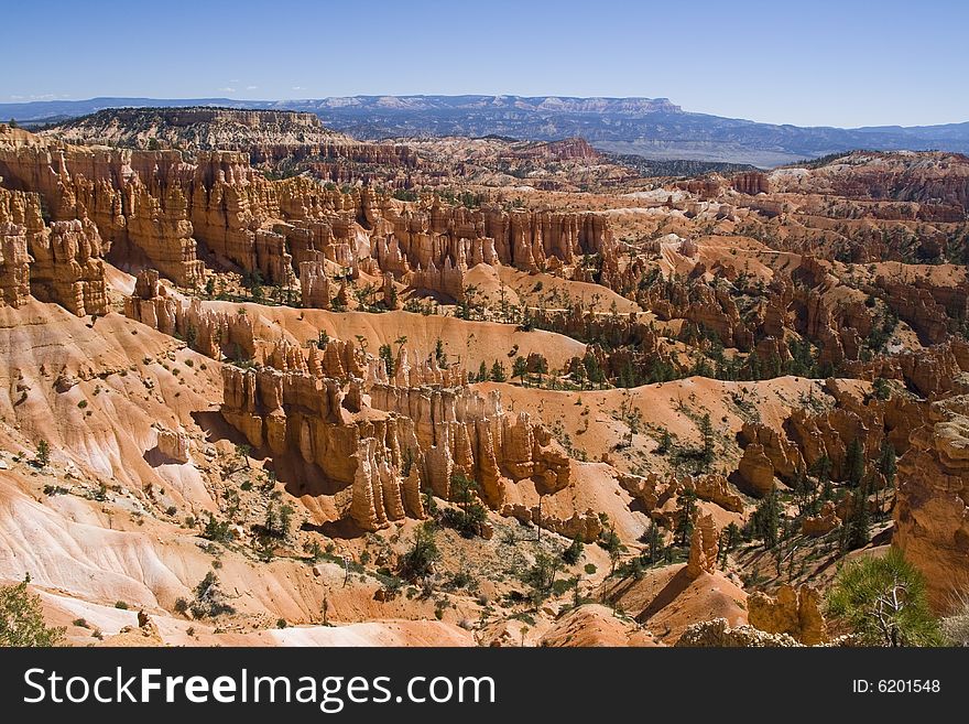 View from Sunrise lookout at Bryce Canyon