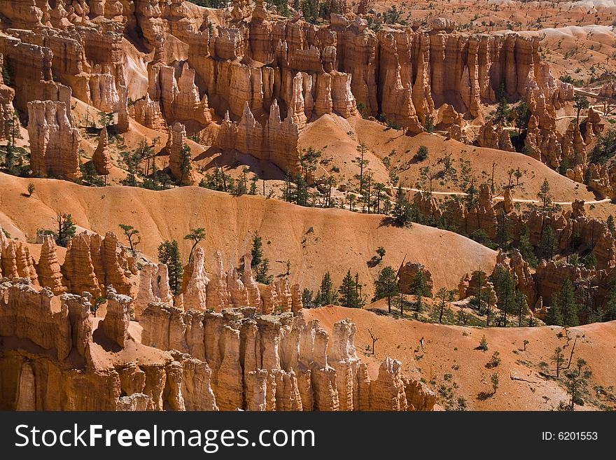 View from Sunset lookout at Bryce Canyon