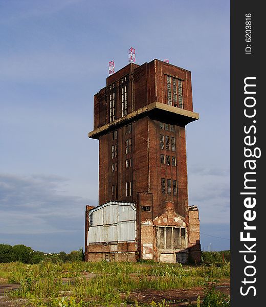 Old coal mine in Bytom, Poland.