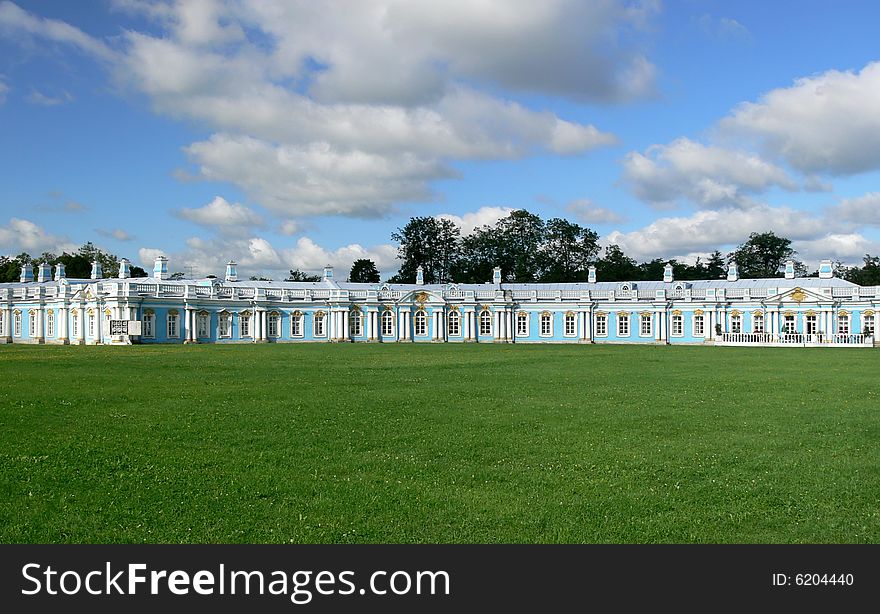 Lawn Before The Palace