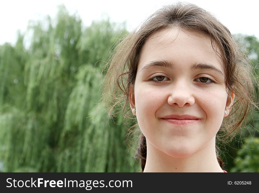 Smiling Teen Girl