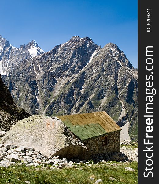 Mountains. Caucasus. Kabardino-Balkariya. Bezengi.