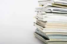 Stack Of Magazines Stock Photo Stack Of Magazines Stock Photo