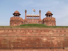 Red Fort In Delhi In India Royalty Free Stock Photography Red Fort In Delhi In India Royalty Free Stock Photography