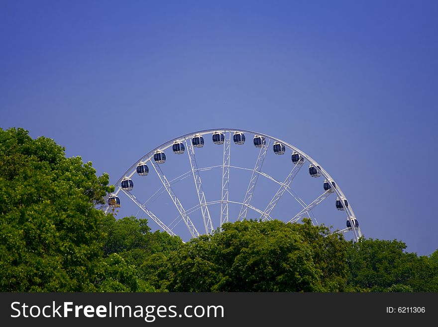 Photo of the Ferris wheel