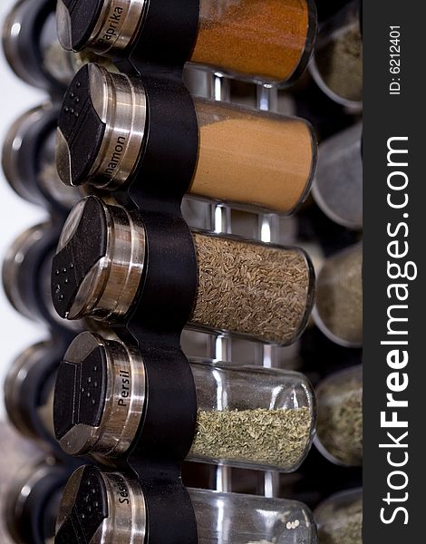 Photo of the different spices