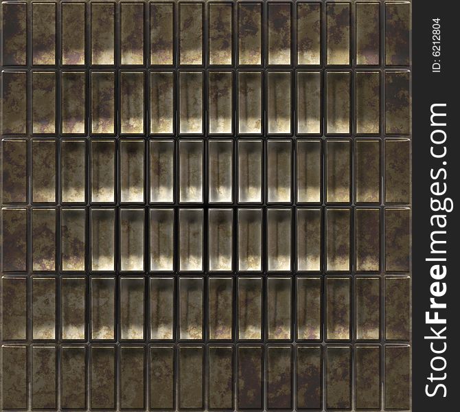 Seamless texture of grungy metallic panel or tread plate